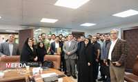 مراسم معارفه مدیر امور دانشجویی دانشگاه با حضور قشرهای مختلف دانشجویی 