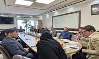 جلسه مدیر امور دانشجویی با سرپرستان خوابگاههای دانشجویی