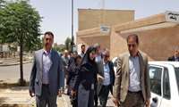 بازدید معاون دانشجویی و فرهنگی از بیمارستان شهدای پاکدشت