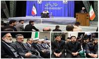 حضور معاون فرهنگی و دانشجویی دانشگاه علوم پزشکی شهید بهشتی در برنامه  عهد جنبش دانشجویی