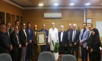 با حضور رییس دانشگاهاز دکتر طباطبایی استاد پیشکسوت دانشگاه تجلیل شد