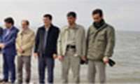 عکس یادگاری با حال نسبتاً خوب دریاچه ارومیه