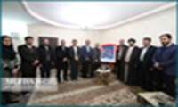 دیدار دست اندرکاران ششمین همایش قرآن، عترت وسلامت ویژه جامعه پزشکی با خانواده شهید احدی